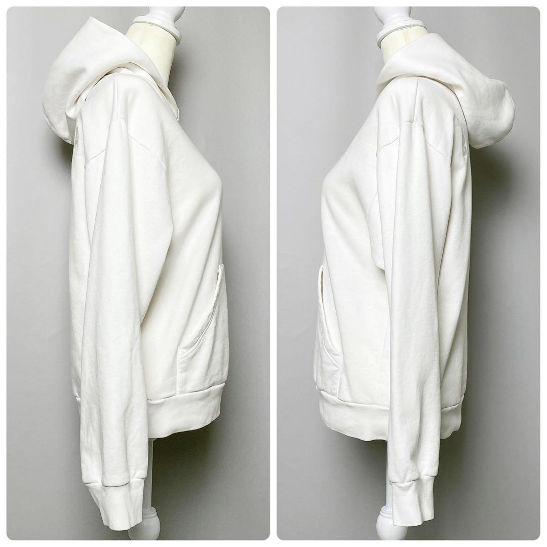 BALENCIAGA / パーカー 胸バックロゴ 10 ホワイト レディース