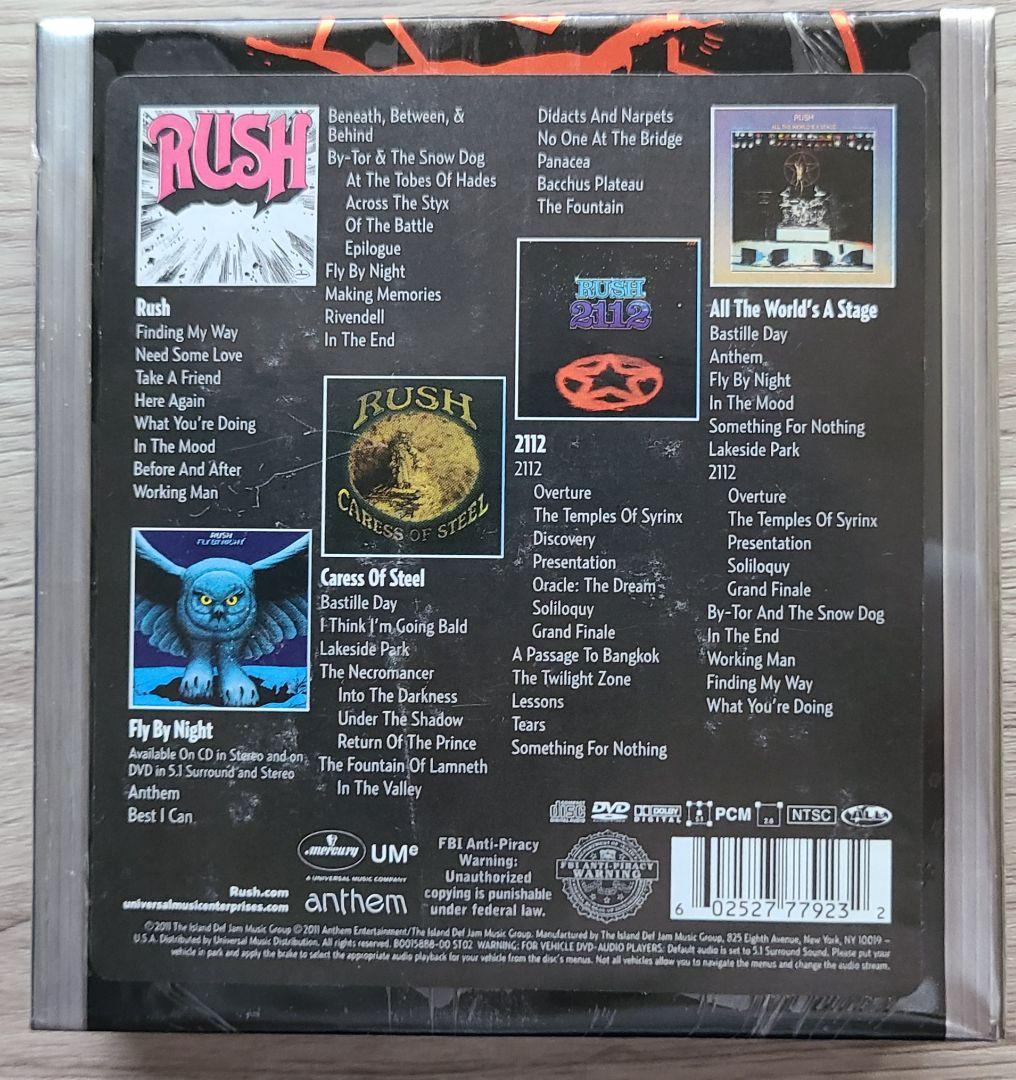 RUSH /ラッシュ スタジオアルバム15タイトル紙ジャケBOXセット(輸入盤)