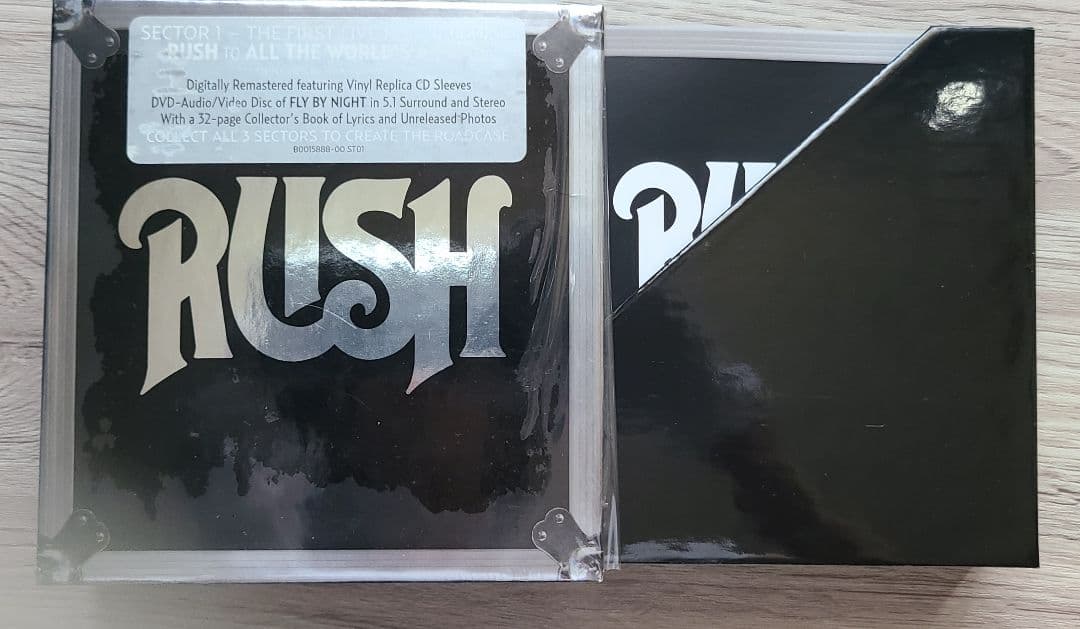 RUSH /ラッシュ スタジオアルバム15タイトル紙ジャケBOXセット(輸入盤)