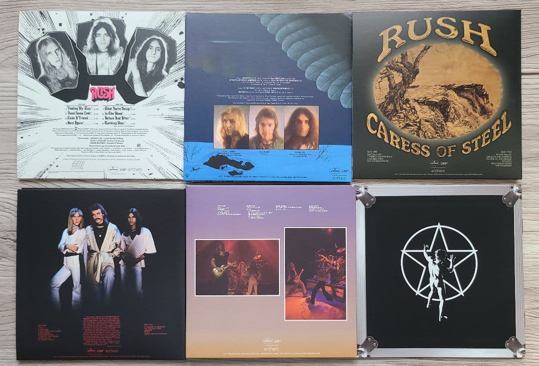 RUSH /ラッシュ スタジオアルバム15タイトル紙ジャケBOXセット(輸入盤)