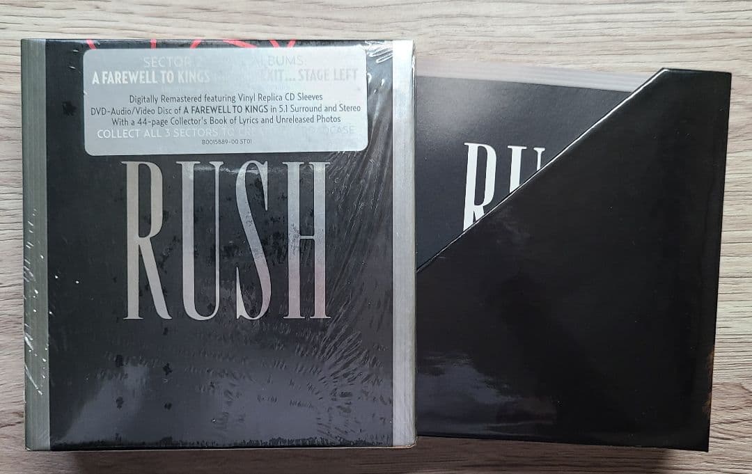 RUSH /ラッシュ スタジオアルバム15タイトル紙ジャケBOXセット(輸入盤)