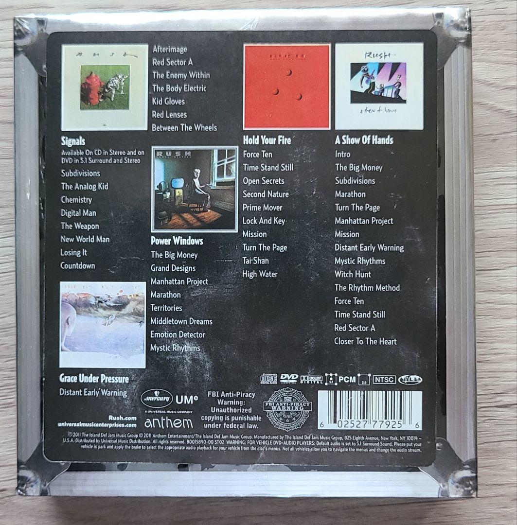 RUSH /ラッシュ スタジオアルバム15タイトル紙ジャケBOXセット(輸入盤)