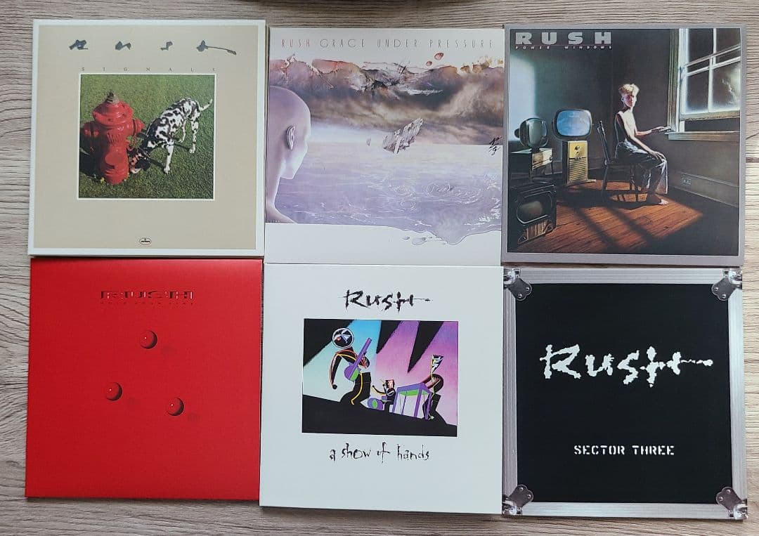 RUSH /ラッシュ スタジオアルバム15タイトル紙ジャケBOXセット(輸入盤)