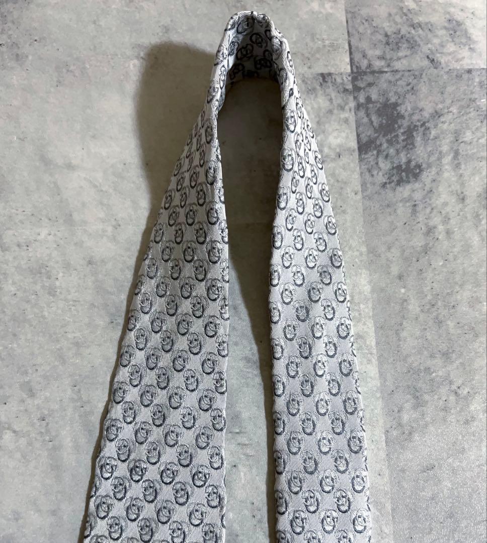 GUCCI ネクタイ G柄 ジャガード 光沢