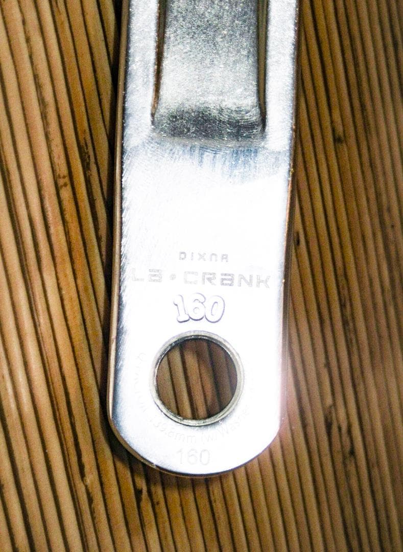 【DIXNA】ラクランク 47x31T(シマノ10/11s)【160mm】