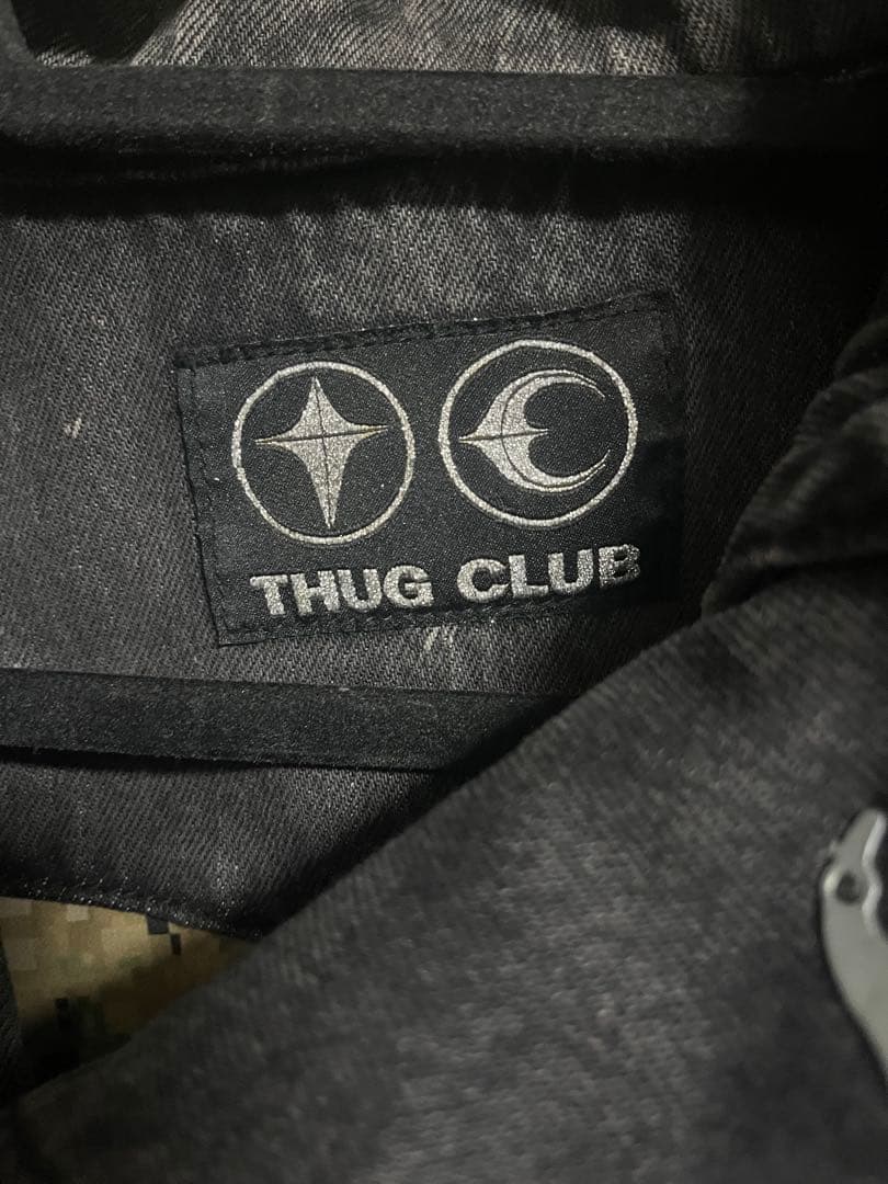 ジャケット・アウター Thug Club Longcoat denim