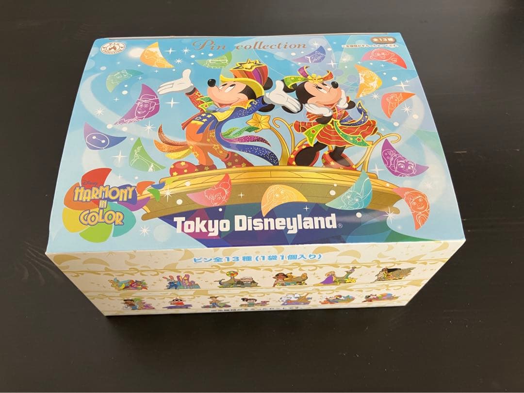 【新品未使用】ディズニー ハーモニーインカラー ピンバッジ（マスク付き）