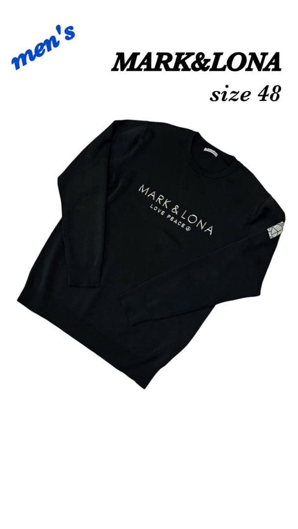 MARK&LONA マークアンドロナ　長袖トップス　トレーナー　メンズ48