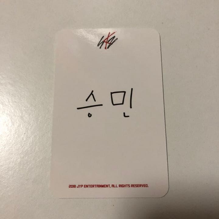 Stray Kids スンミン デビューショーケース トレカ