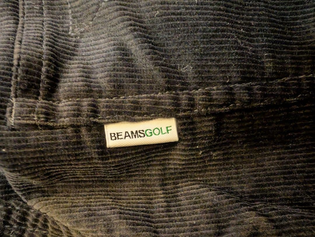 BEAMS GOLF スウェットコーデュロイ スリムストレッチパンツ