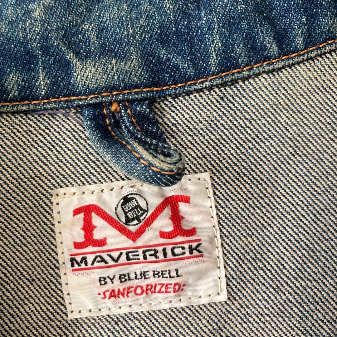 ビンテージ MAVERICK Gジャン インディゴデニム ジャケット