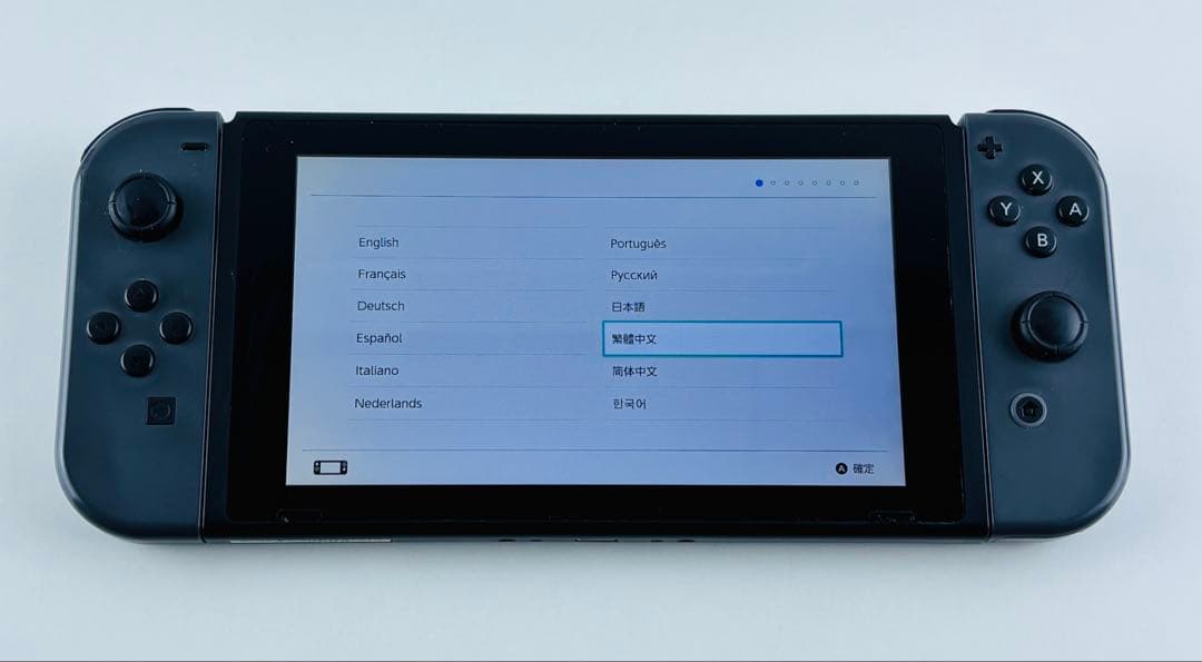 美品 ニンテンドー スイッチ グレー 本体 Nintendo swich