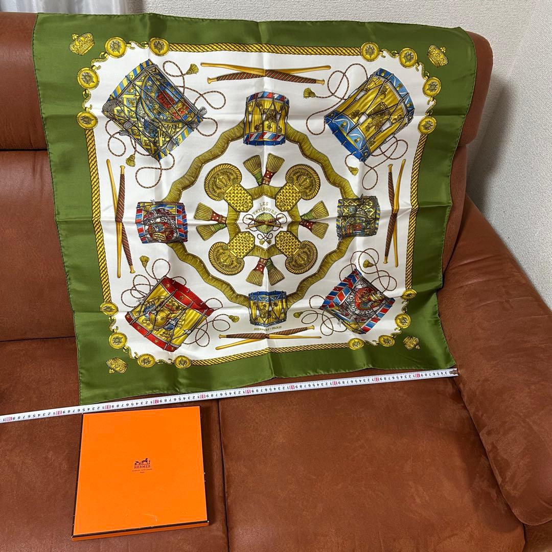 HERMES スカーフ 中古 保管品 美品