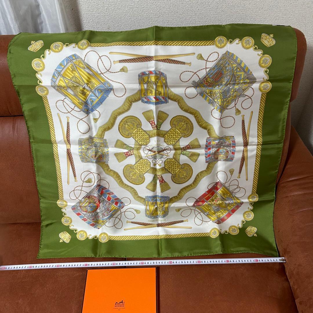HERMES スカーフ 中古 保管品 美品