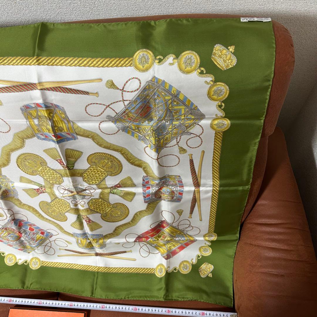 HERMES スカーフ 中古 保管品 美品