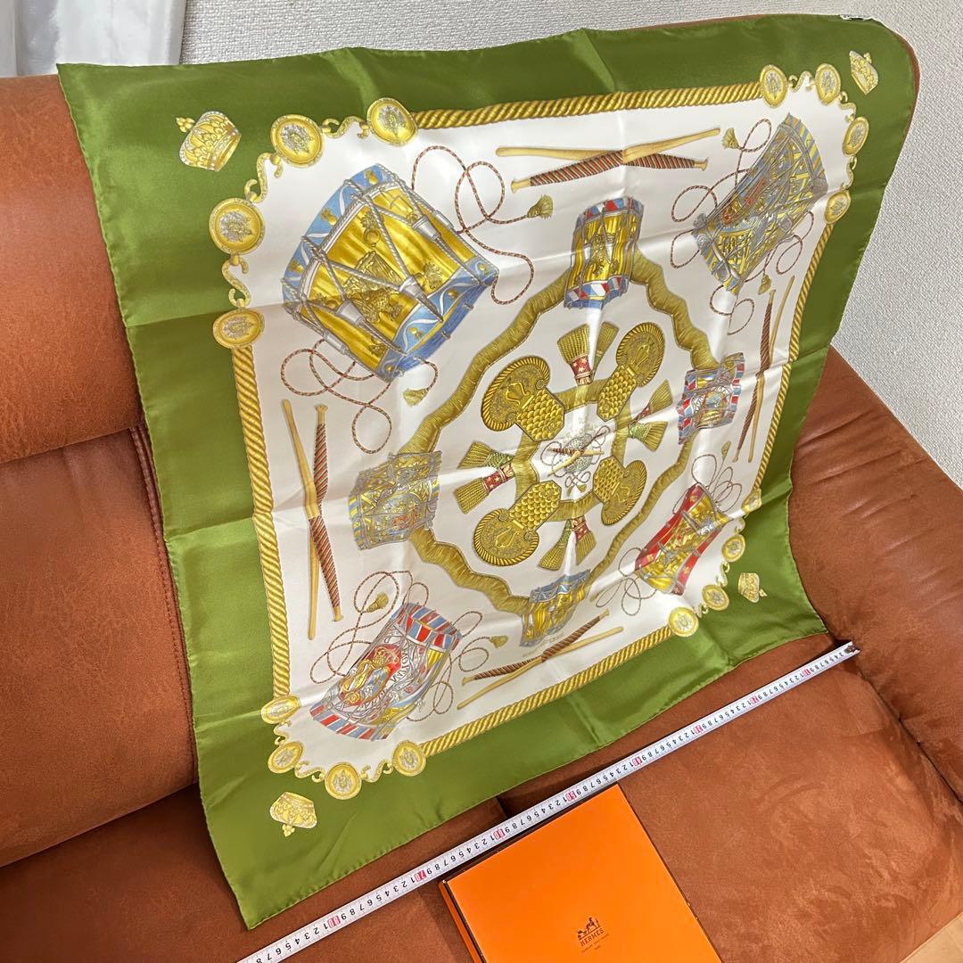 HERMES スカーフ 中古 保管品 美品