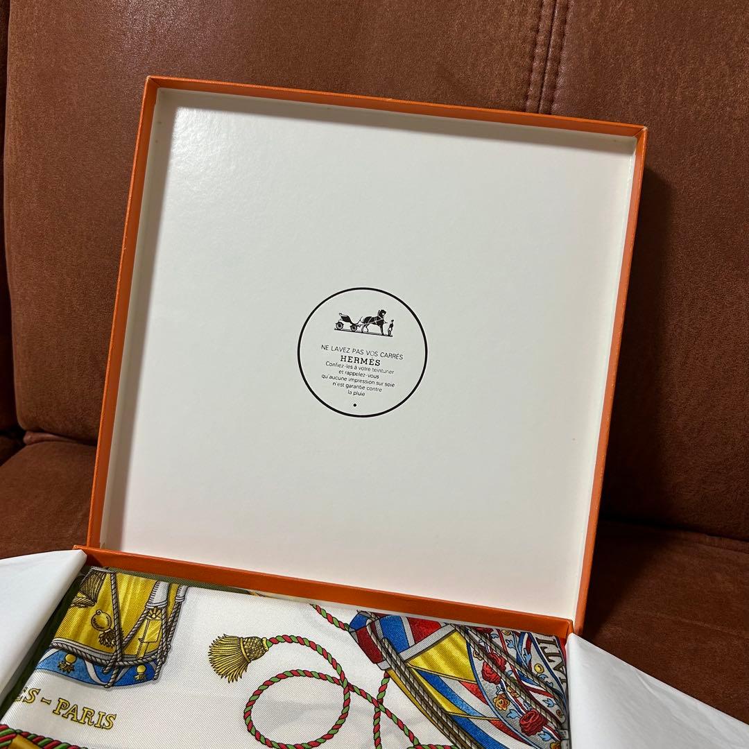 HERMES スカーフ 中古 保管品 美品