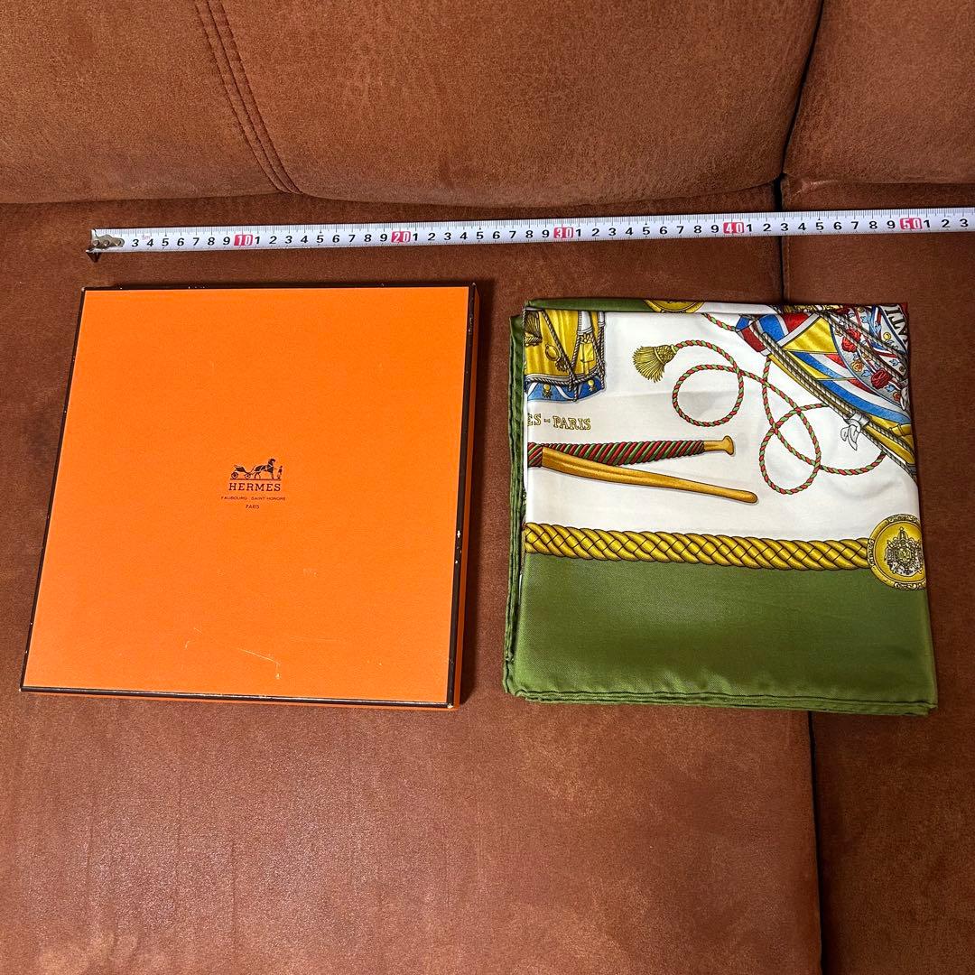 HERMES スカーフ 中古 保管品 美品