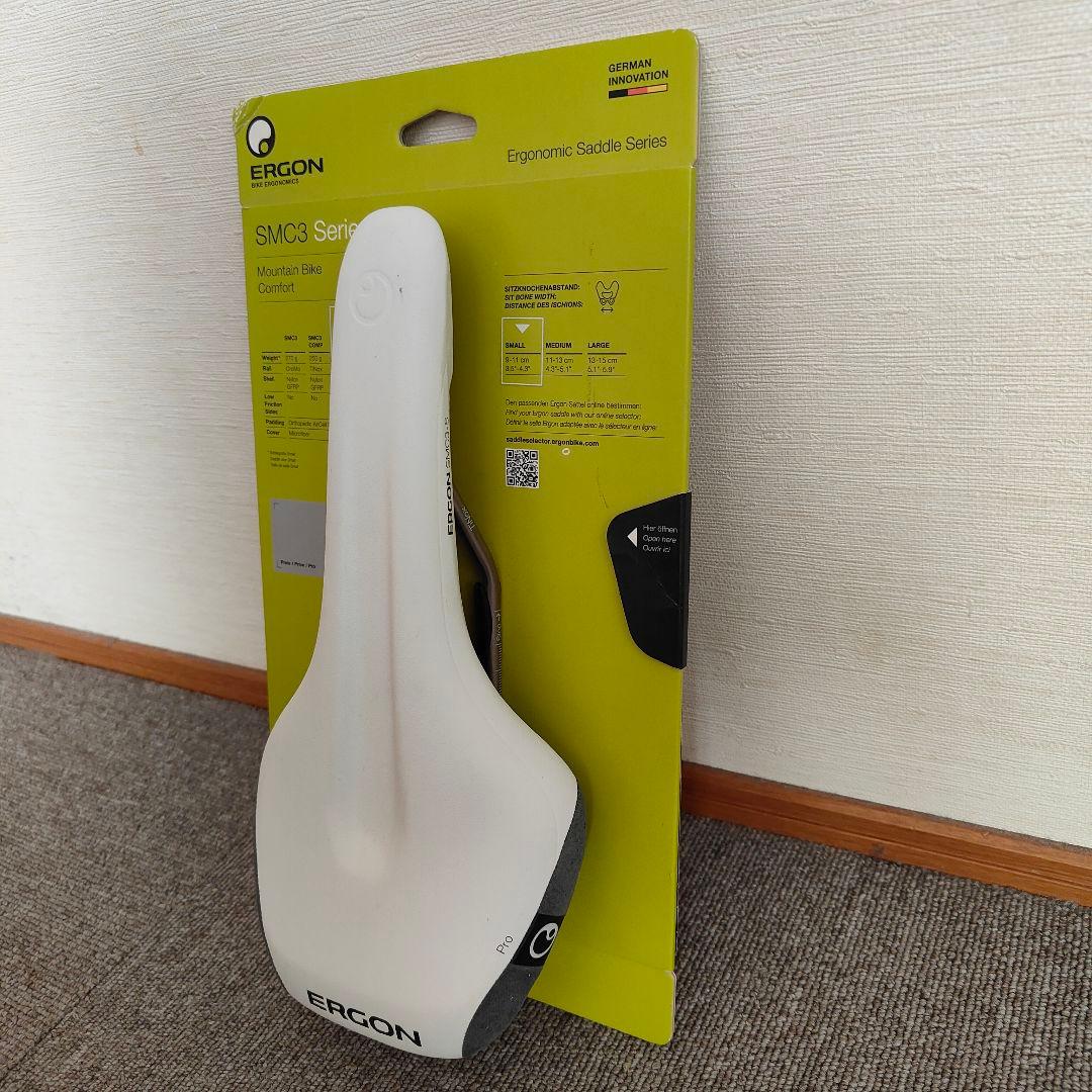 ERGON サドル SMC3-S PRO ホワイト 未使用