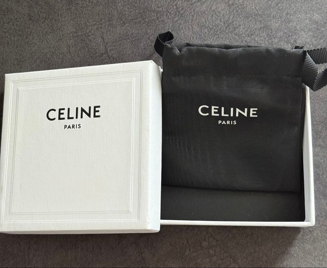 CELINE セリーヌ　トリオンフヘアクリップ　2つセット　ゴールド