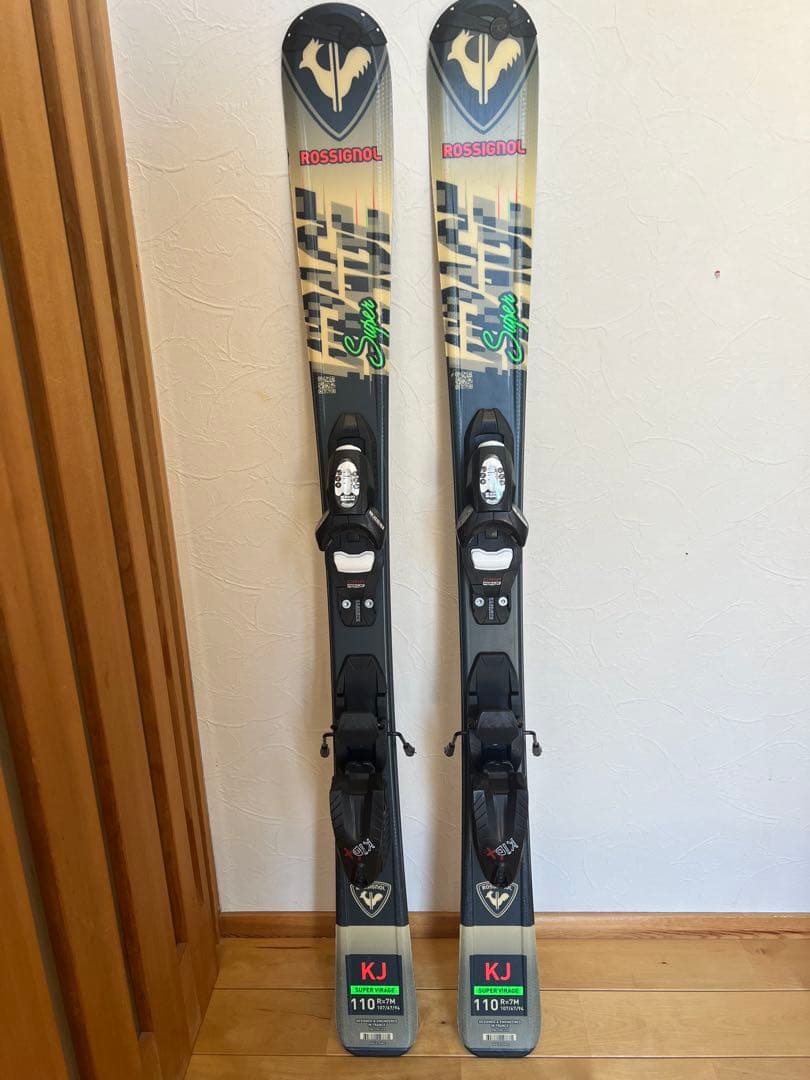 ROSSIGNOL SUPER VIRAGE 子供用スキー板　 110ｃｍ