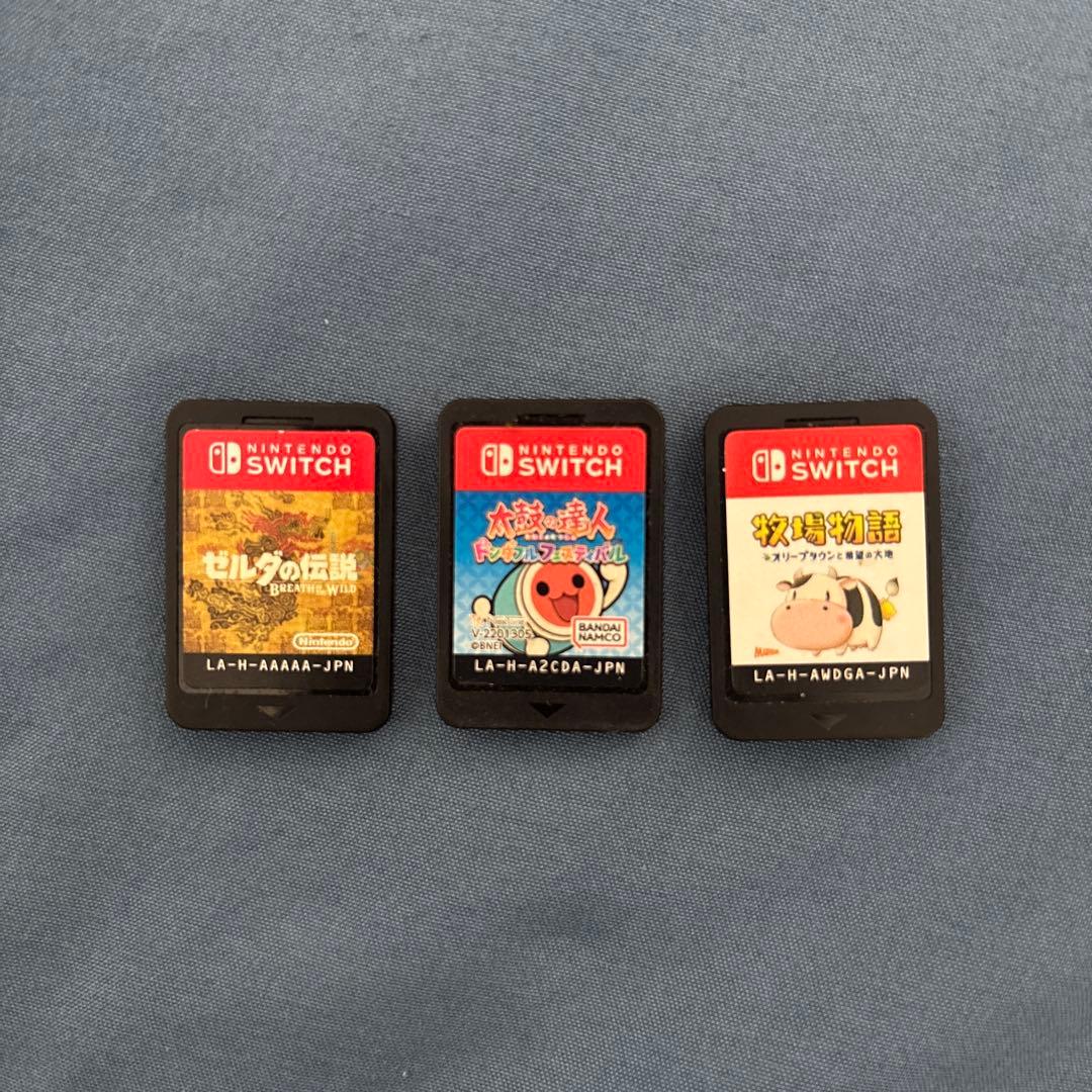 ニンテンドーSwitch ソフト3本セット
