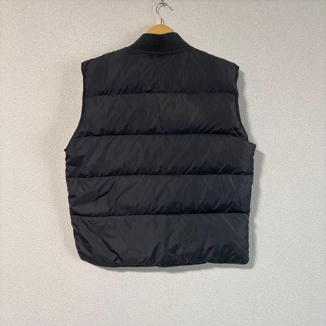 vintage 80s Eddie Bauer ダウンベスト 黒タグ グレー