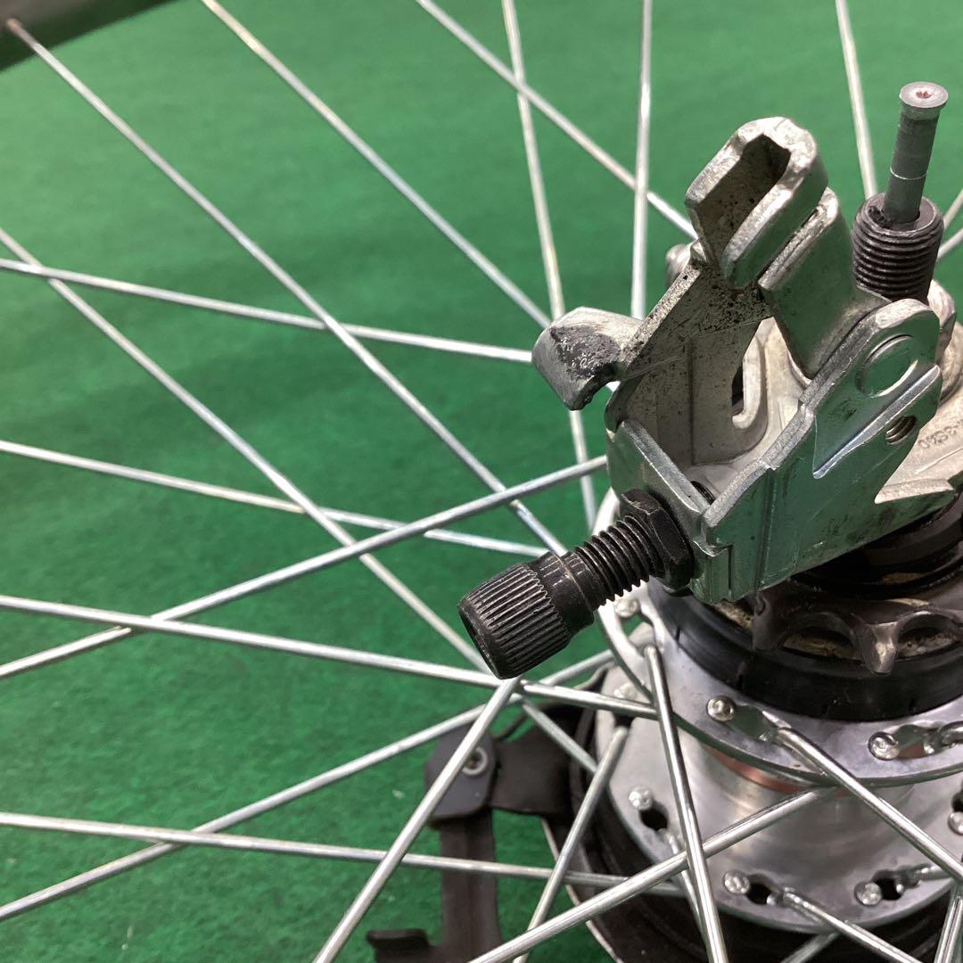 ステンレスリム　後輪 27x1-3/8 内装3段　27インチ ローラーブレーキ