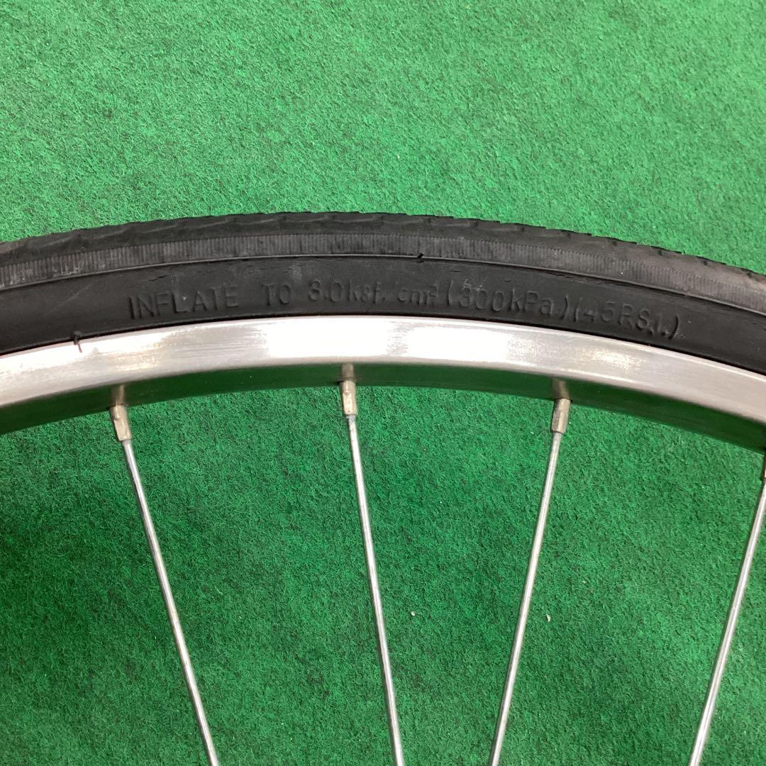 ステンレスリム　後輪 27x1-3/8 内装3段　27インチ ローラーブレーキ