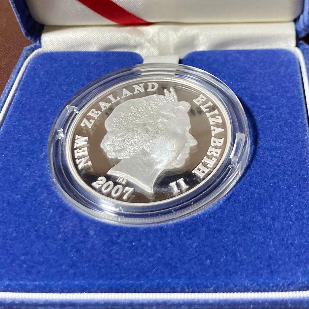 ニュージーランド　銀貨　2007　アオラキ　1オンス　古銭