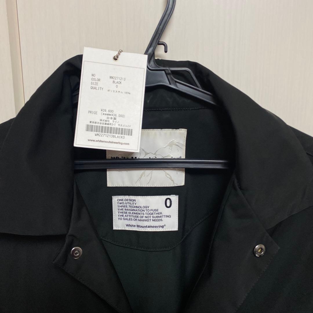 新品タグWhite Mountaineering バックロゴ コーチジャケット