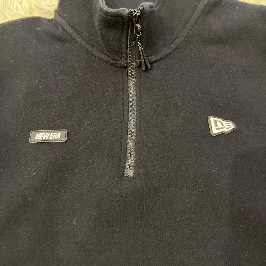 NEW ERA GOLF ニューエラ　ダンボールニット　プルオーバー　メンズ　黒