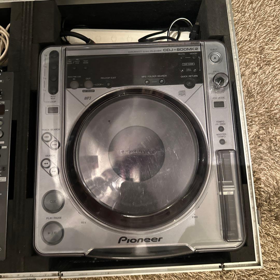 Pioneer CDJ-800MK2 & DJM-400 セット