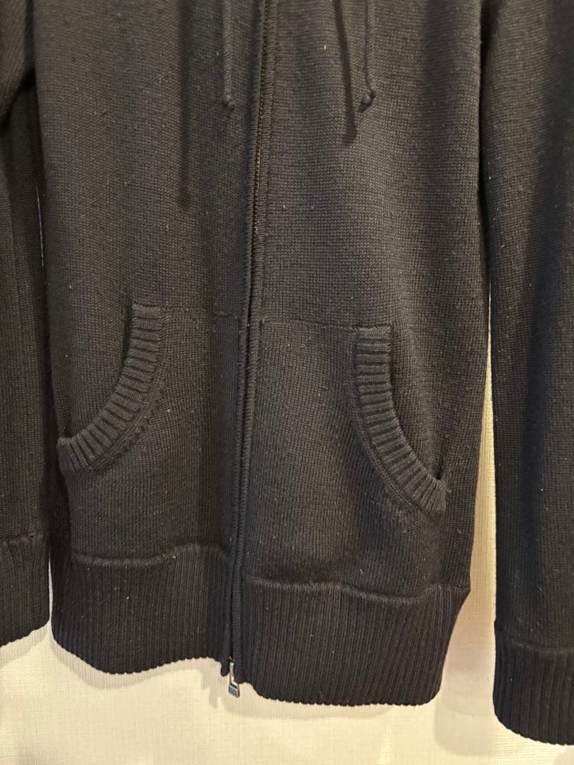 【✨美品】Burberry Blue label ニットパーカー ブラック