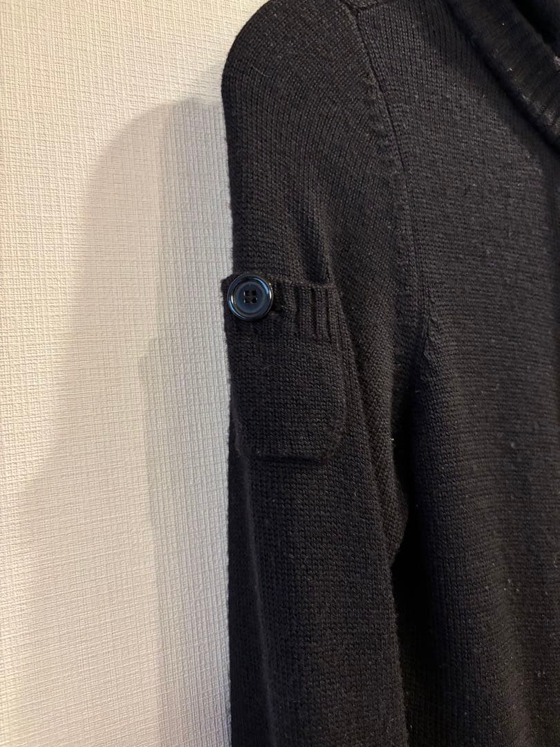 【✨美品】Burberry Blue label ニットパーカー ブラック