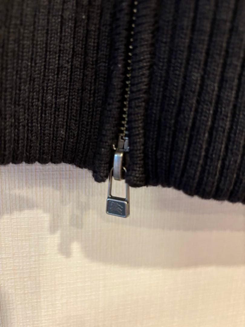 【✨美品】Burberry Blue label ニットパーカー ブラック