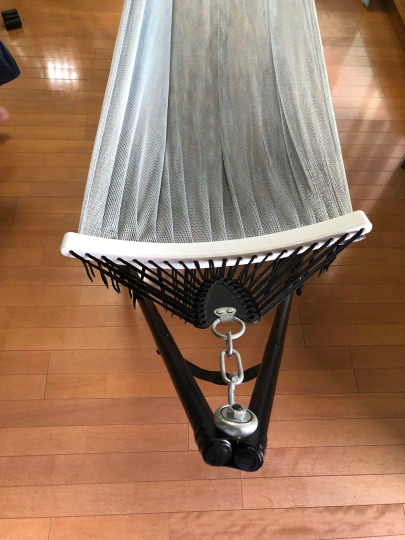 【室内使用のみ】シフラス　グレー ハンモック　自立式　 収納ケース付き