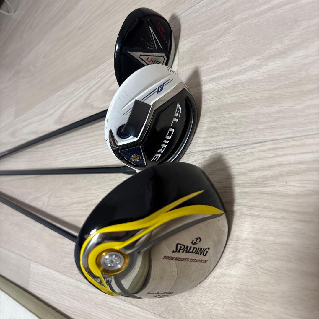 SPALDING GLORE フェアウェイウッド 3本セット