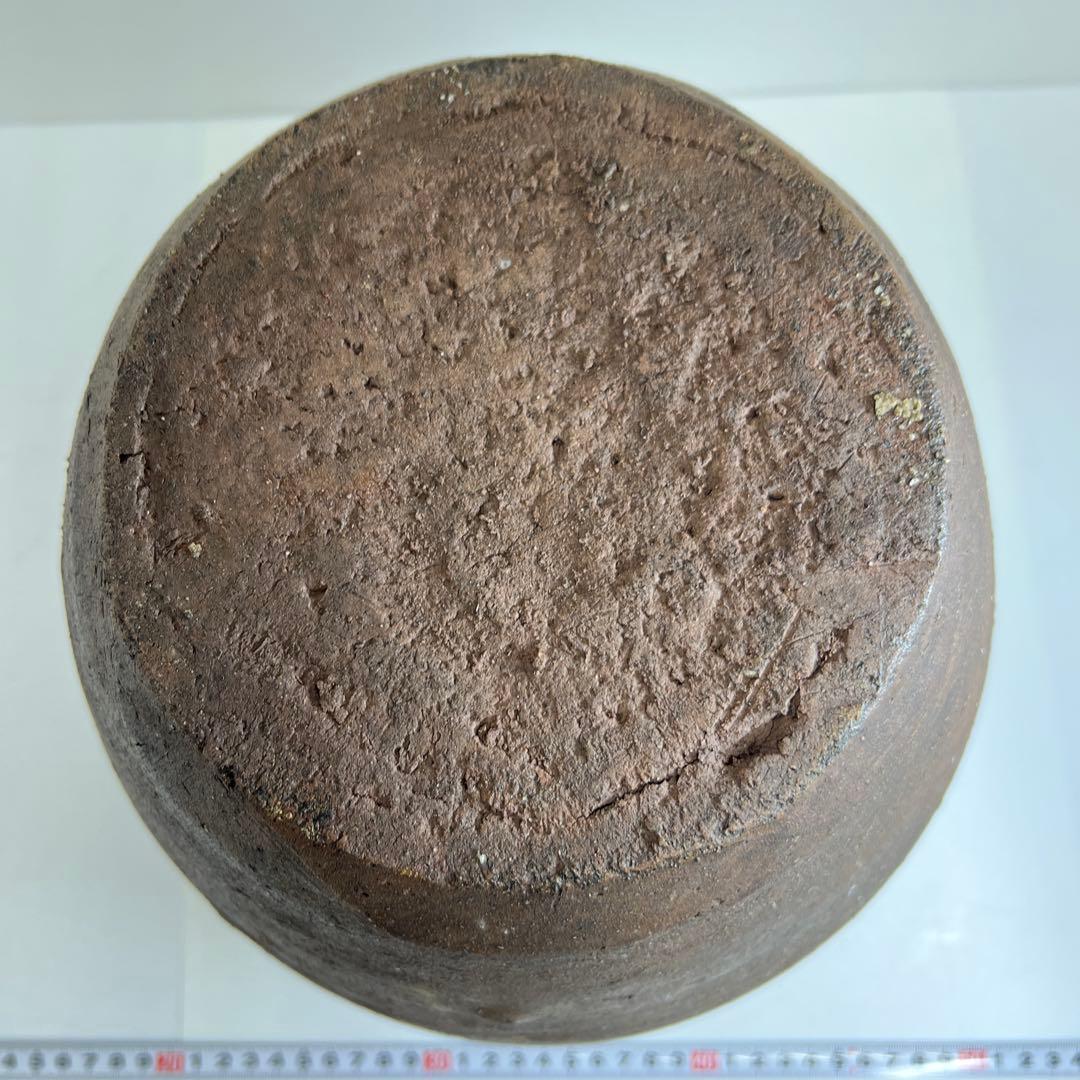 専用　古備前　桃山~江戸前　三ツ耳壺　高さ約27㎝　東Y8-0130④