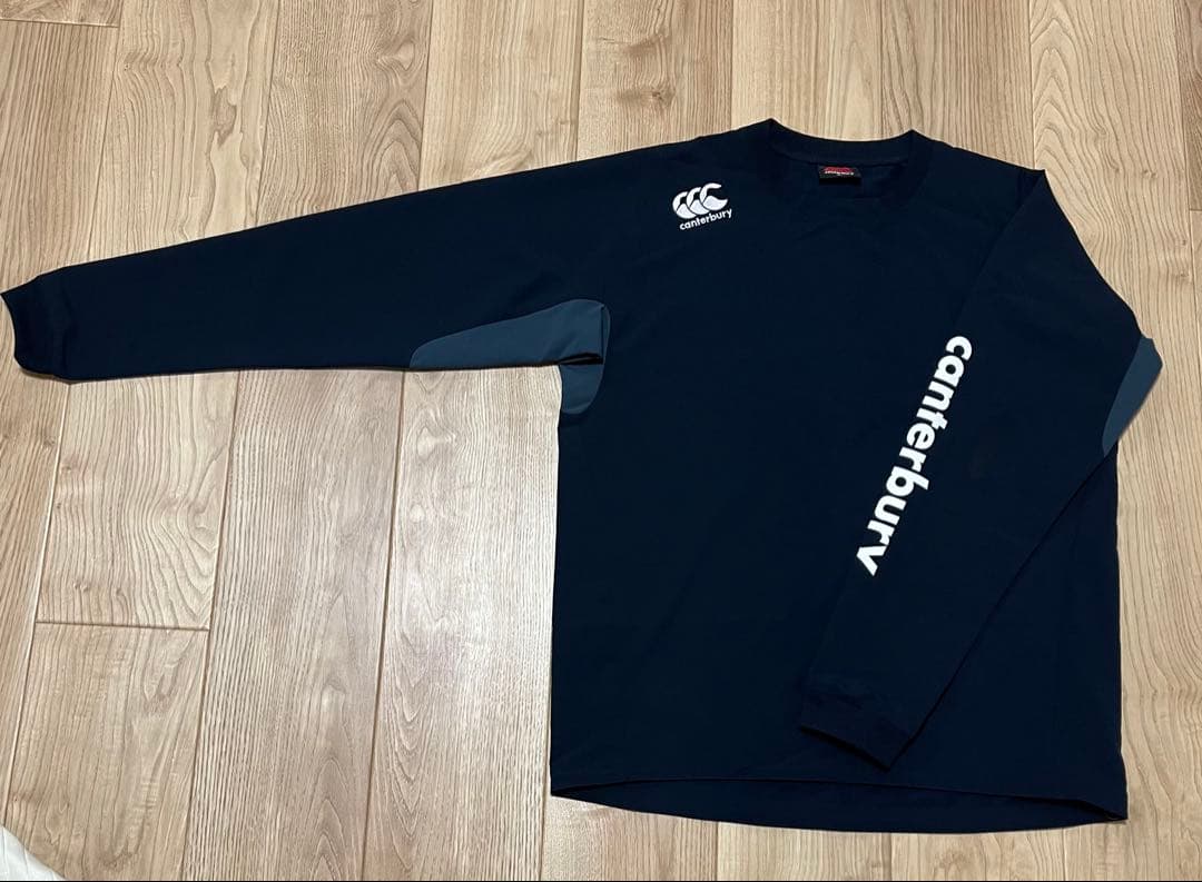canterbury ネイビー 長袖 ウォームアップウェア