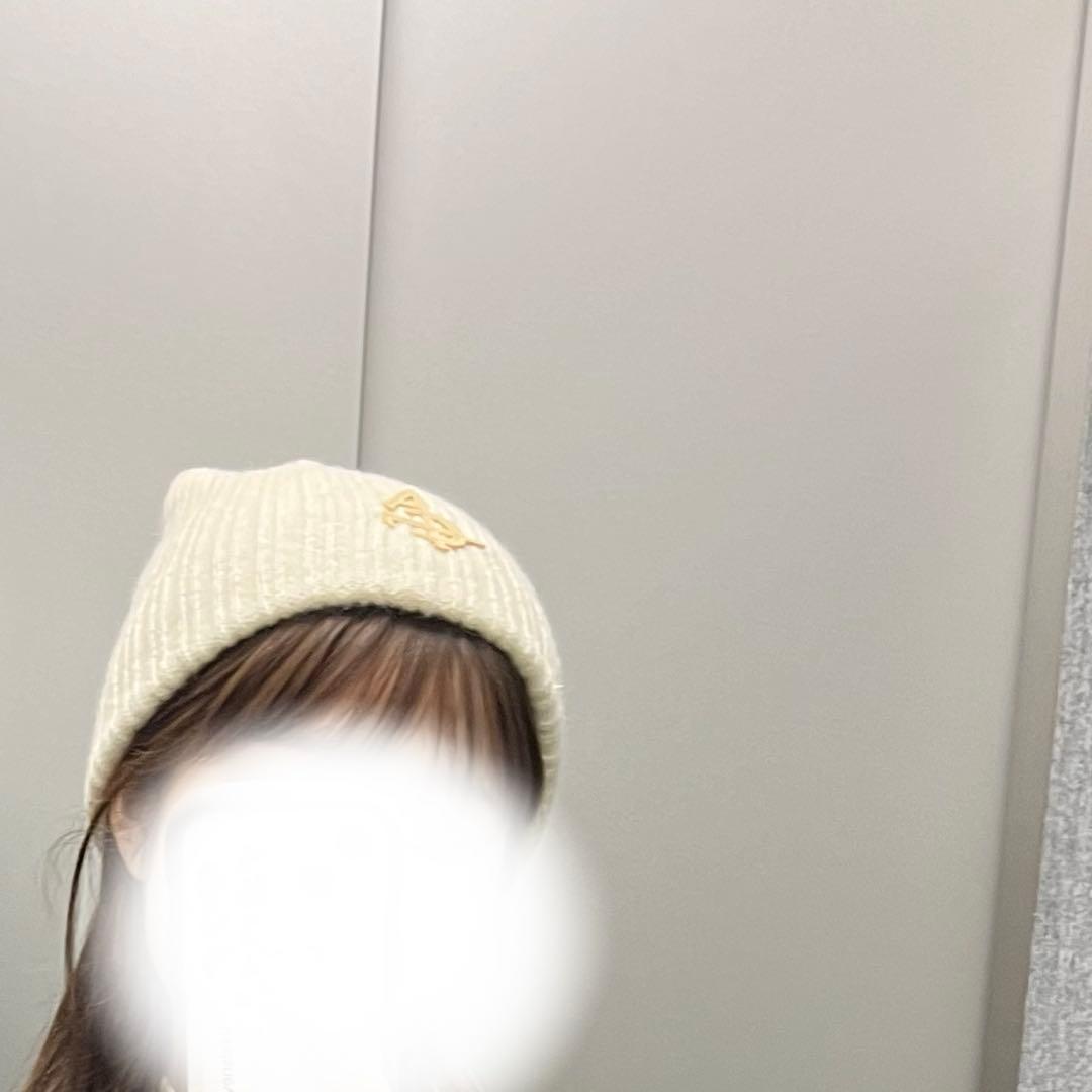 CA4LA ビーニー ニット帽 ロゴ入り