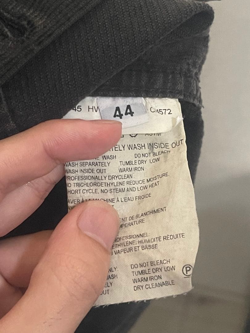 HELMUT LANG グレー　本人期　コーデュロイジャケット 44