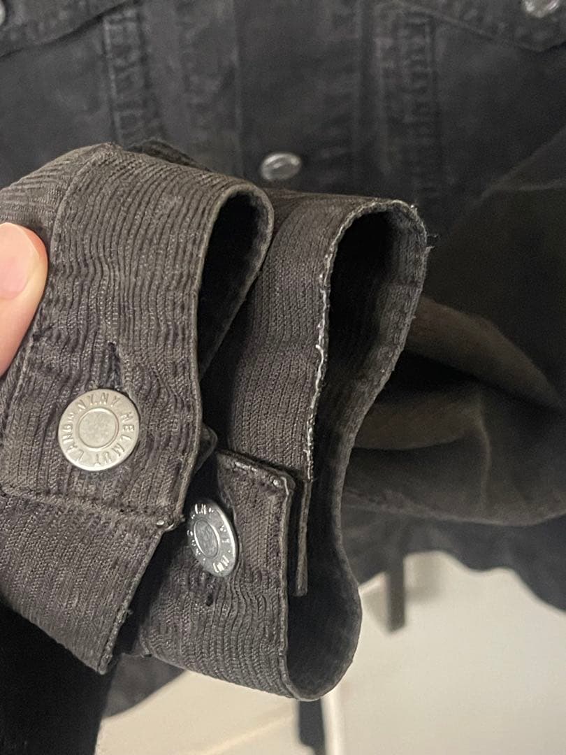 HELMUT LANG グレー　本人期　コーデュロイジャケット 44