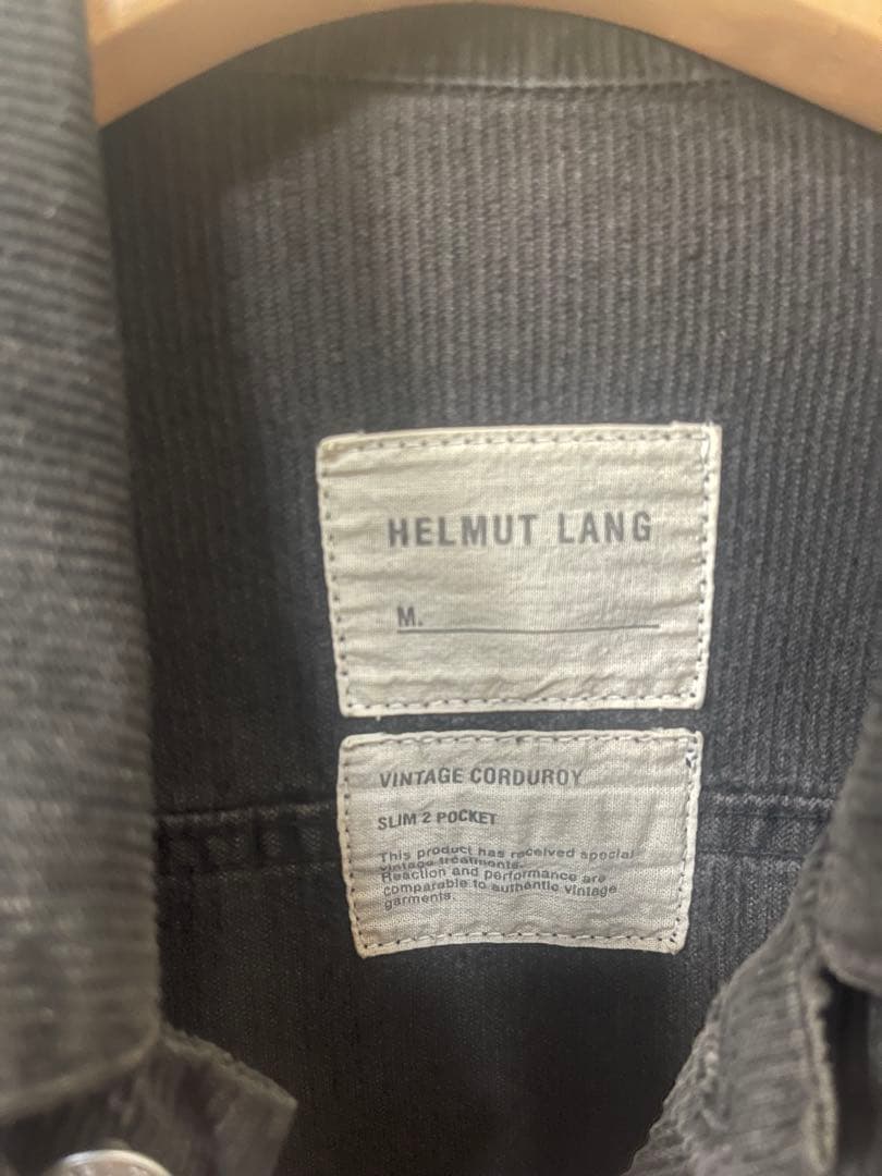 HELMUT LANG グレー　本人期　コーデュロイジャケット 44
