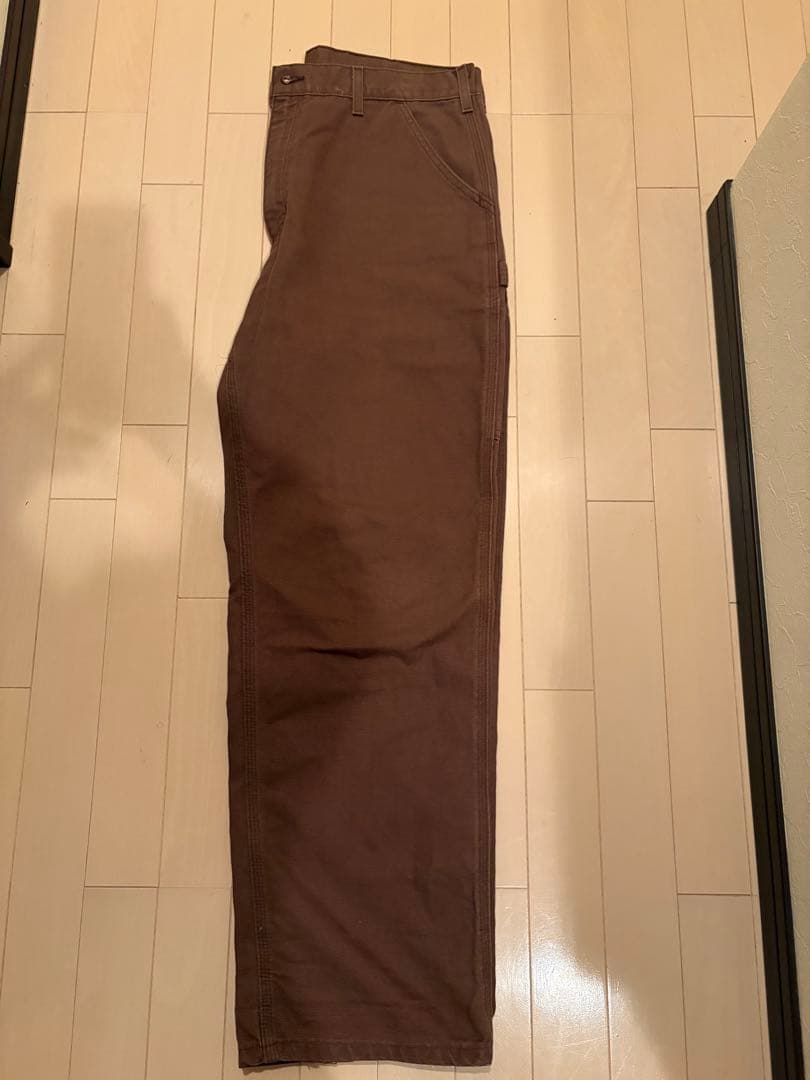 Carhartt ペインターパンツ　ワークパンツ　ダブルニー　カーハート　茶色