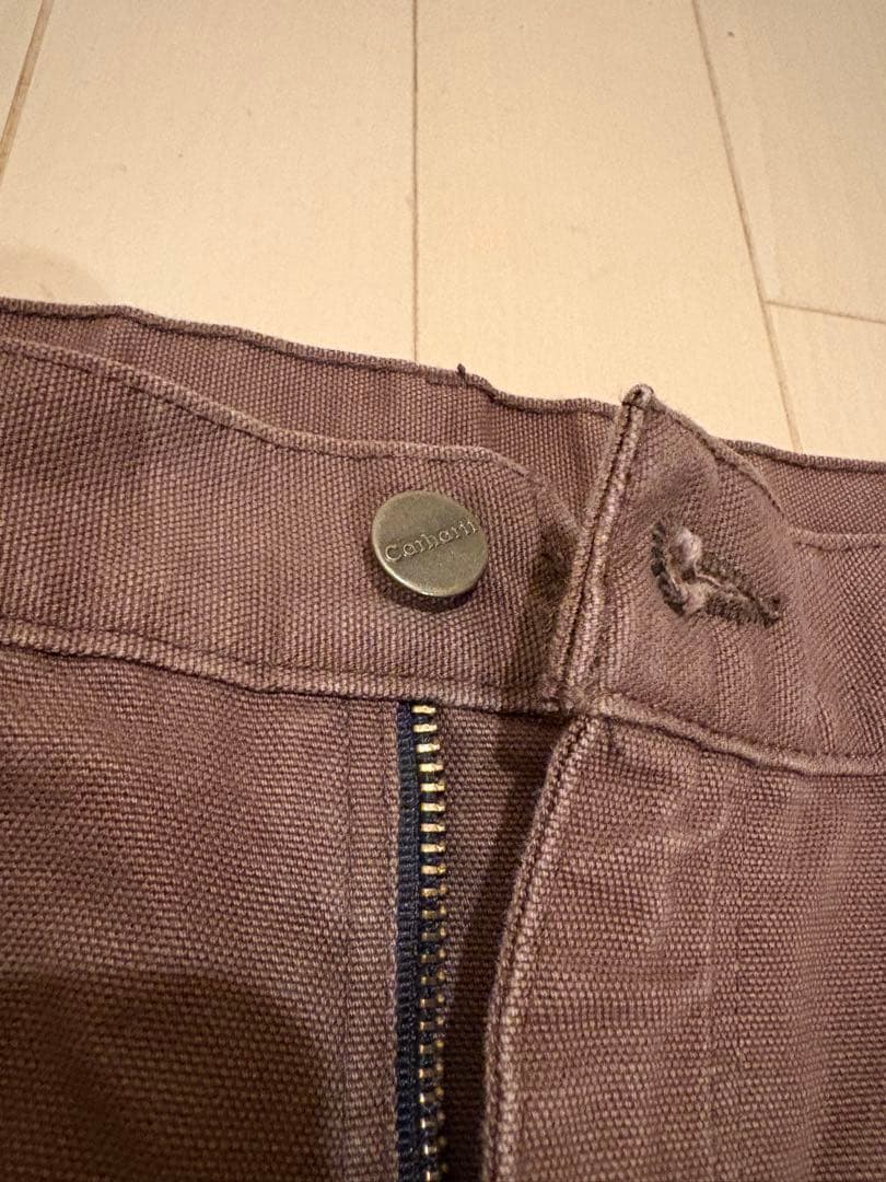 Carhartt ペインターパンツ　ワークパンツ　ダブルニー　カーハート　茶色