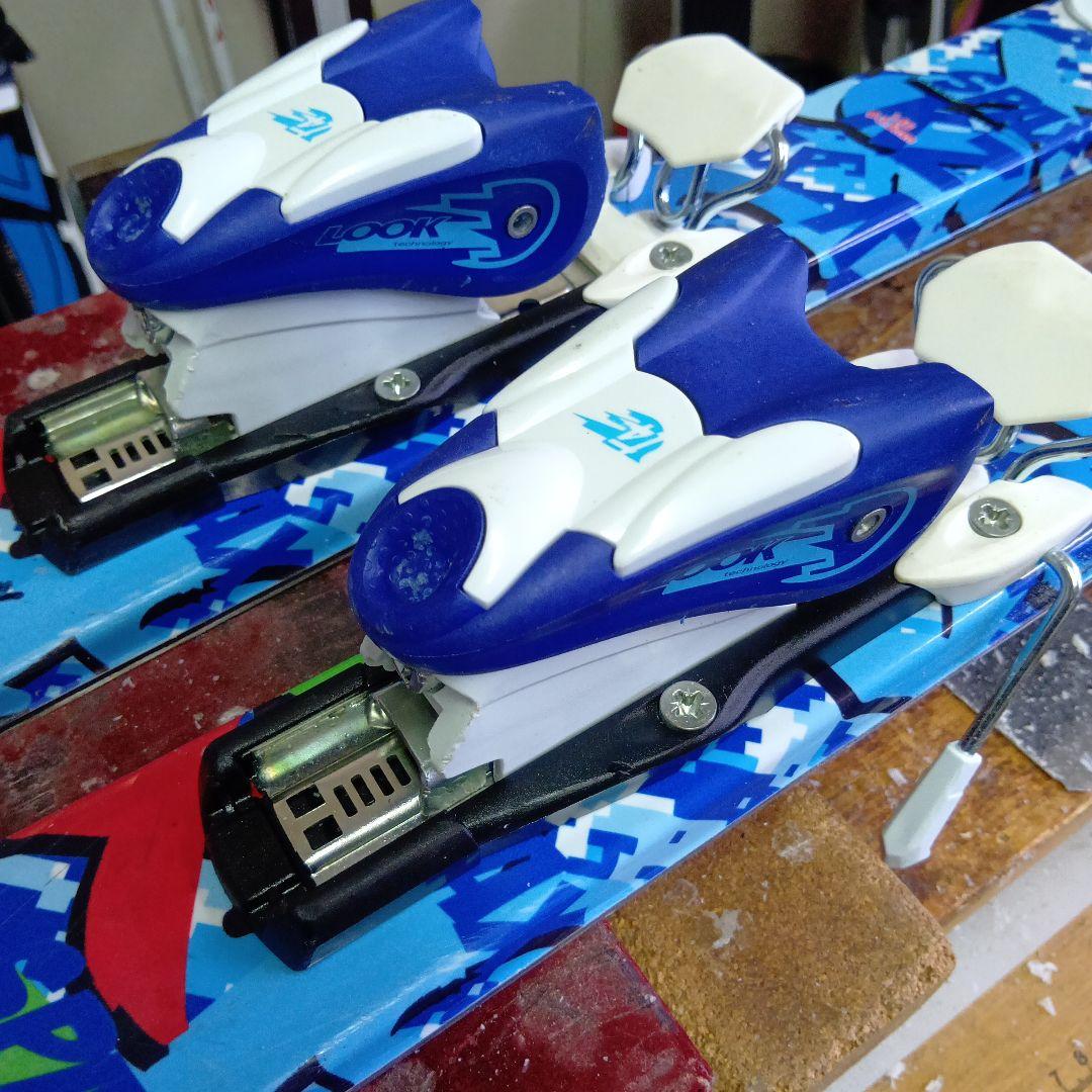 メンテナス済すぐ使えます カザマ146cm靴25cm ポール付