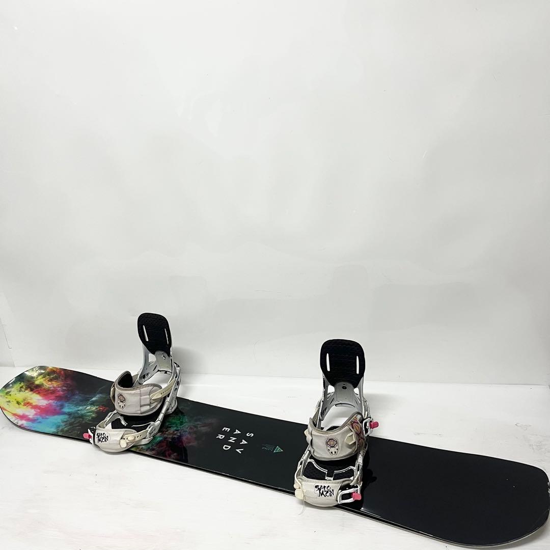 SALOMON スノボセット　SAVANDER スノーボード サロモン　バイン