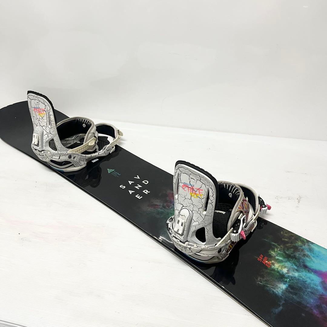 SALOMON スノボセット　SAVANDER スノーボード サロモン　バイン