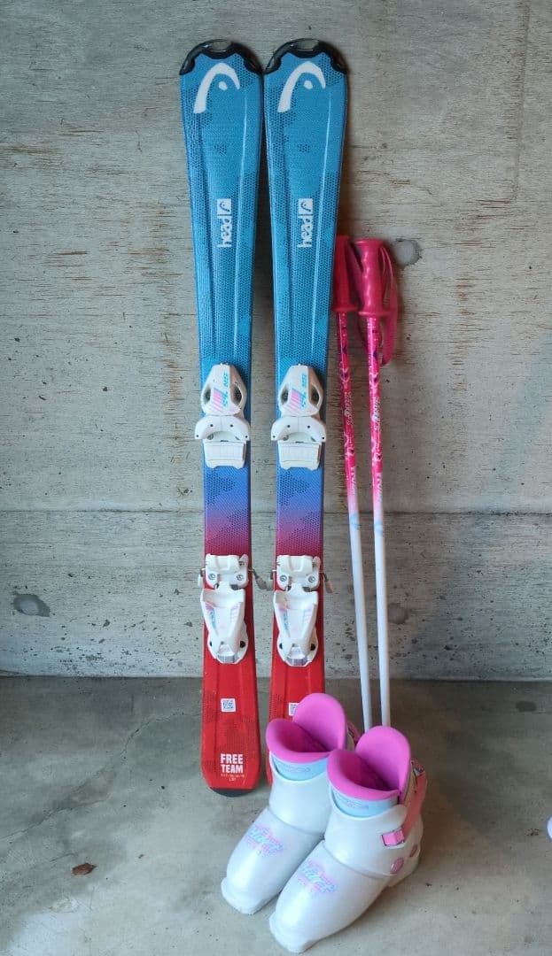 スキー3点セット　107cm